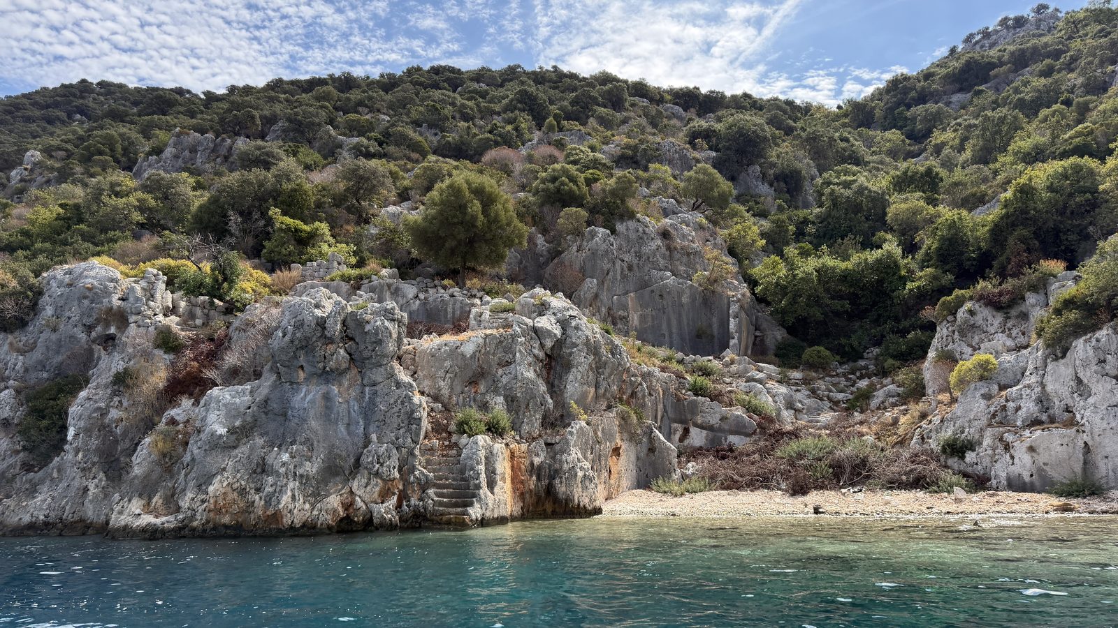 The sunken city at Kekova